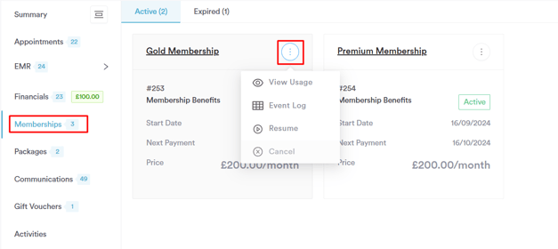 how to manage memberships new 1