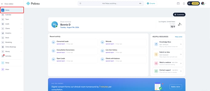 access-home-page