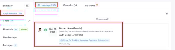 How Clients Can Pay With Insurance When Booking Online8