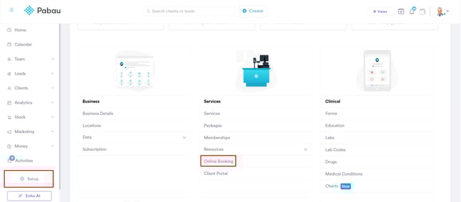 How to  Enable Online Bookings 1