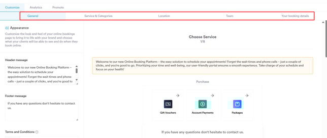 How to  Enable Online Bookings 3