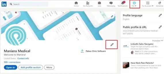 How to Add Your Online Bookings Link on LinkedIn_3