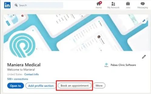 How to Add Your Online Bookings Link on LinkedIn_6