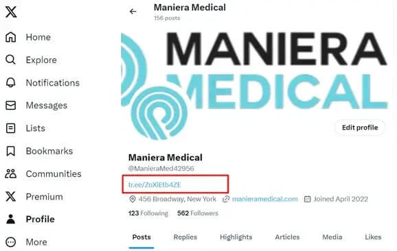 How to Add Your Online Bookings Link on X (Twitter) Account_13