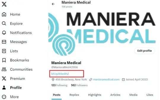 How to Add Your Online Bookings Link on X (Twitter) Account_9