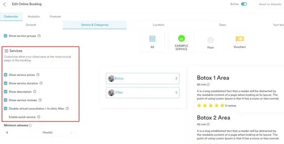 How to Customize the Services and Categories Online Booking Settings_2