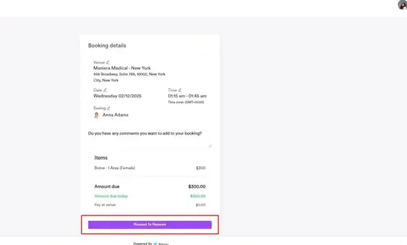 How to Pay with Package when Booking Online_8