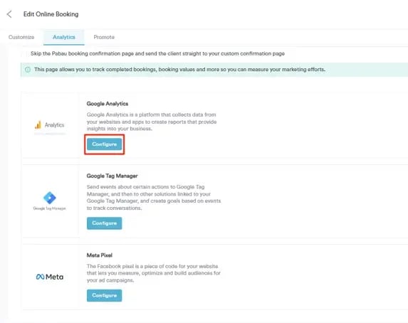 How to Track Your Online Bookings in Pabau Using Meta Pixel, Google Tag Manager, and Google Analytics_10