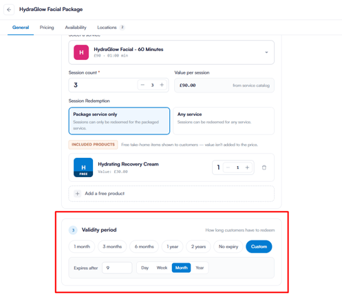 general-package-validity