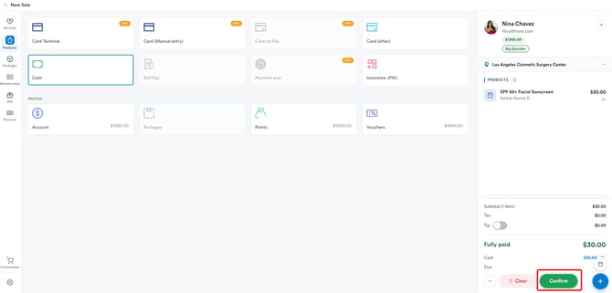 confirm-product-sale