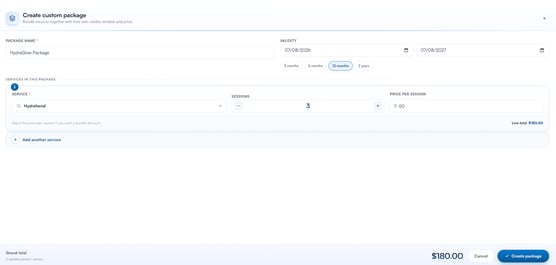 create-custom-package-screen
