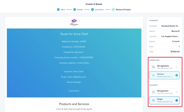 review-finalize-step