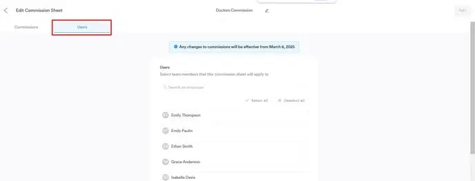 How to Assign Staff Members to Commission Sheets_1
