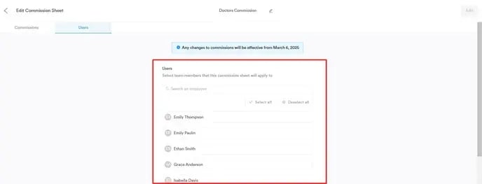 How to Assign Staff Members to Commission Sheets_2