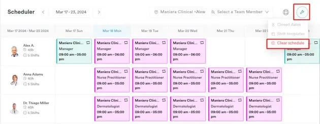How to Clear the Schedule_1