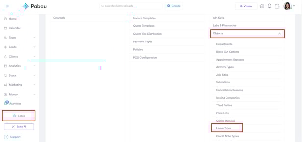 How to Create a Leave Type1-1