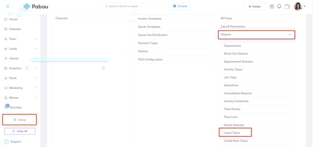 How to Create a Leave Type1-1