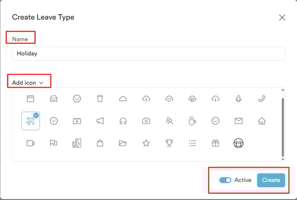 How to Create a Leave Type3-1