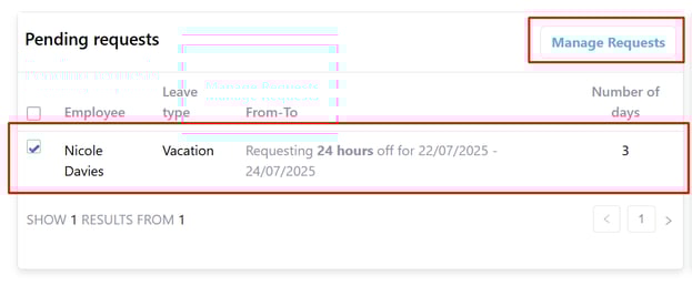 How to Delete a Leave Request2