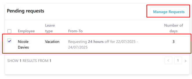 How to Delete a Leave Request2
