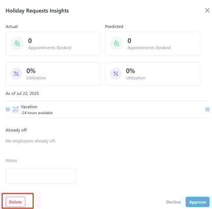 How to Delete a Leave Request6