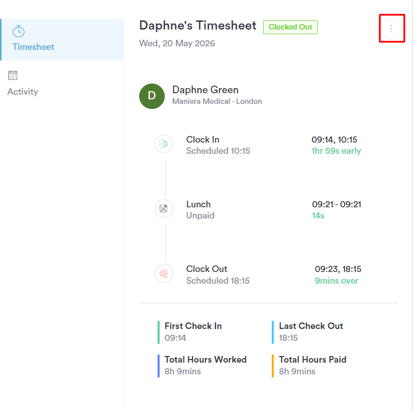 How to Edit a Timesheet as an Admin 2