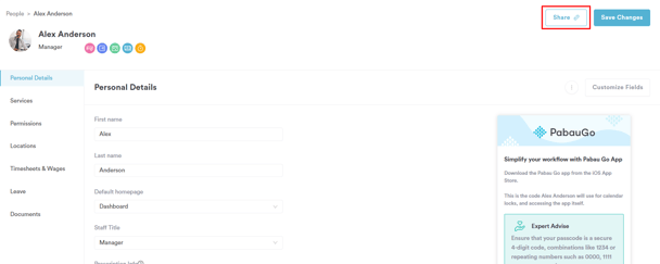 How to Generate a Custom Booking Link for Staff 3