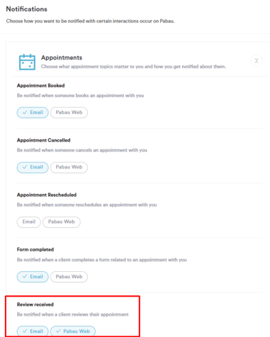 How to Get Notified for Client Reviews 2