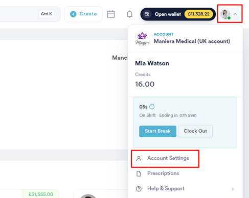 How to Manage Account Settings 1