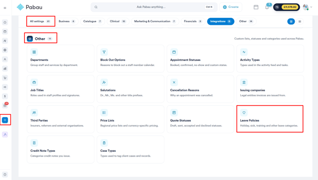 How to Manage Leave Types 1