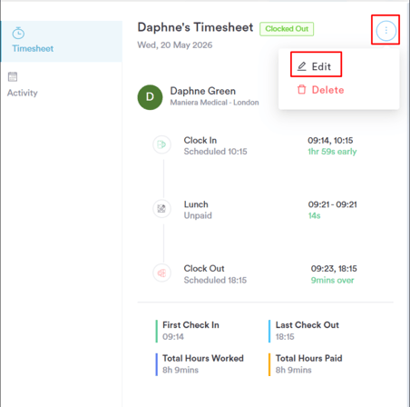 How to Manage Timesheets as an Admin 18