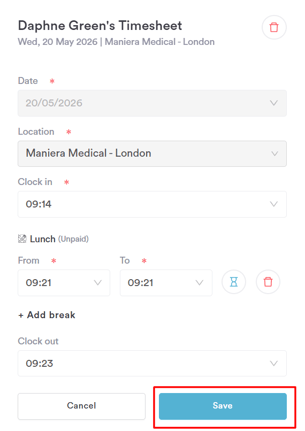 How to Manage Timesheets as an Admin 19