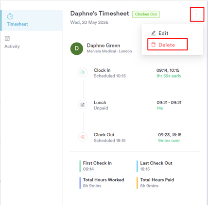 How to Manage Timesheets as an Admin 20