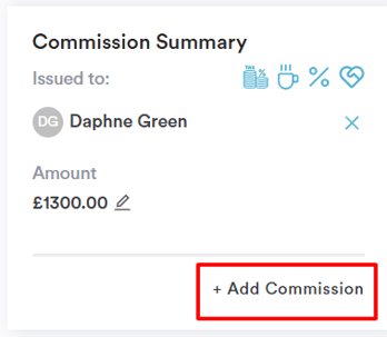 How to Manually Add Commission to Staff Members 2