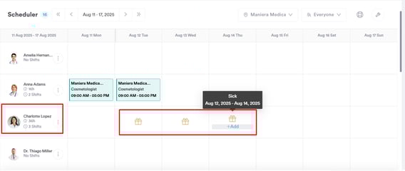 How to Request Time Off on Behalf of a Team Member8
