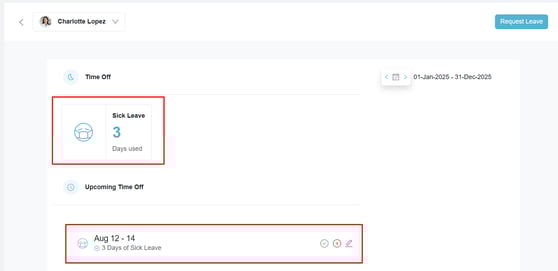 How to Request Time Off on Behalf of a Team Member9