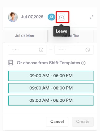 How to Request Time Off3