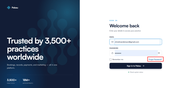 How to Reset Your Password 1