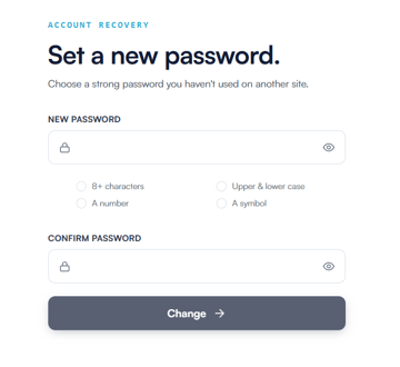 How to Reset Your Password 3