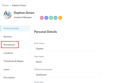 How to Set Staff Permissions 2