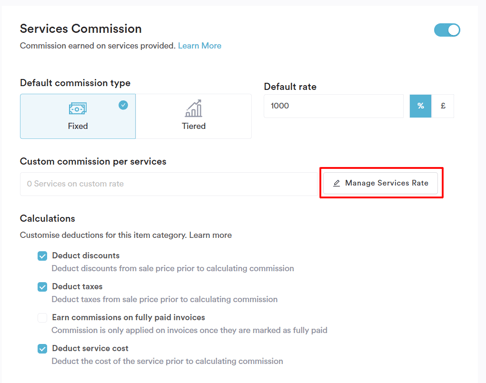 How to Set Up Custom Commissions 3