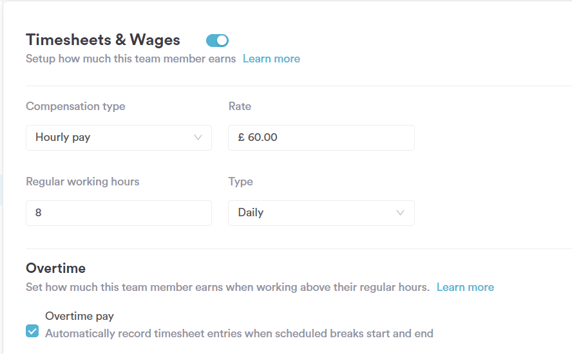 How to Set Up Wages 3