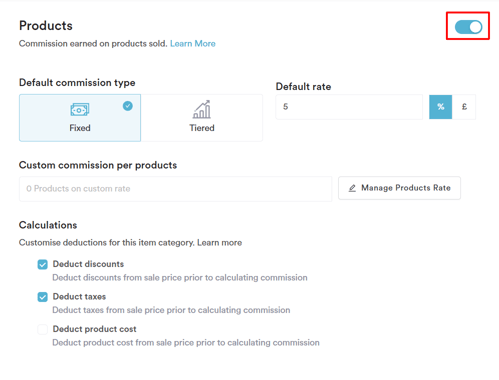 How to Set Up a Fixed Rate Commission 5