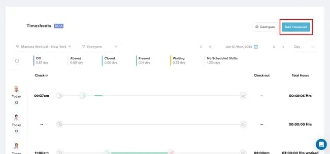 How to Submit a Timesheet as an Admin_2