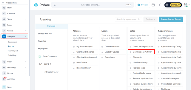 How to Track Commissions Awarded to Staff 4