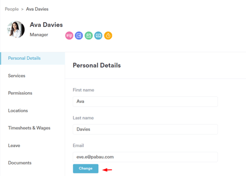 How to Update a Staff Members Email 2