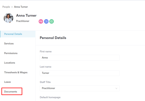 How to Upload Staff Documents 2