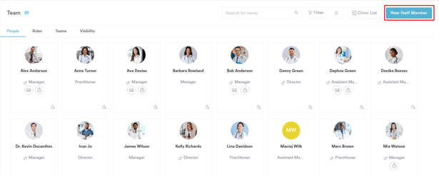 How to create a team member 2