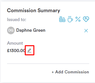 How to edit an awarded comission 8