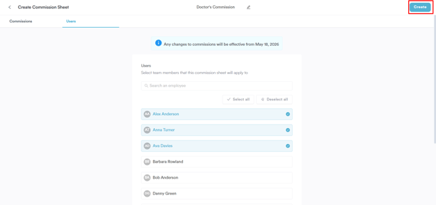 How to manage comissions 10